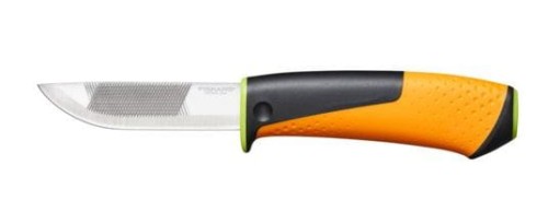 Przejdź do produktu Nóż uniwersalny z wbudowaną ostrzałką i pilnikiem Fiskars 1023619 