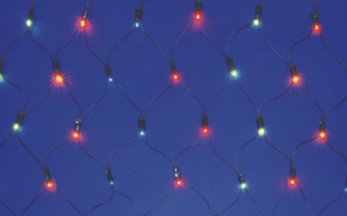 Przejdź do produktu Świąteczna siatka płynąca biała 160 LED 31-912