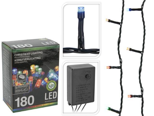 Przejdź do produktu Lampki kolorowe180 LED +8 funkcji zewnętrzne 785351