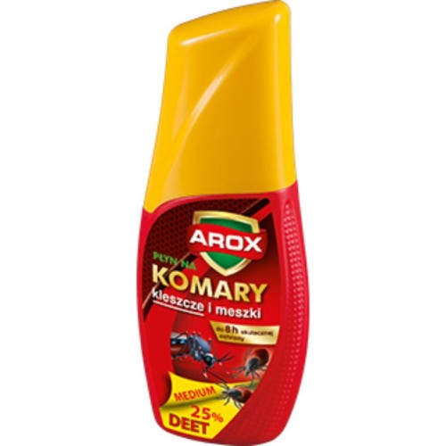 Przejdź do produktu Płyn na komary i kleszcze 50ml Deet Medium AROX