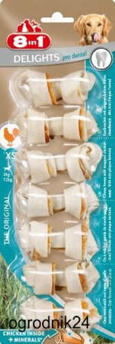 Przejdź do produktu ZOLUX  T102595 PRZYSMAK DENTAL DELIGHTS BONES 8in1  XS 7SZT DLA PSA W-WA