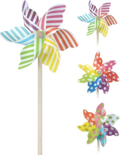 Przejdź do produktu Wiatraczek dla dzieci kolorowy 75cm 354150