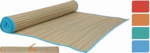 Przejdź do produktu Mata do ćwiczeń plażowa słomiana 180x60 cm 487985
