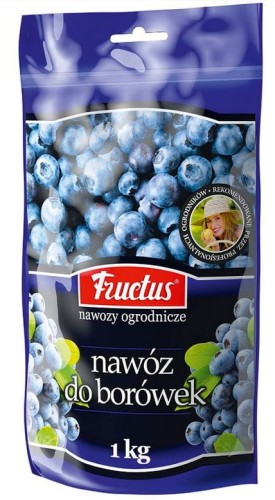 Przejdź do produktu Nawóz do borówek 1kg Fructus