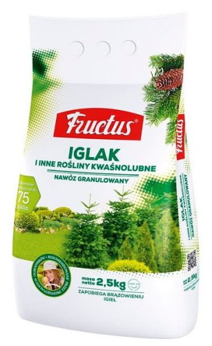 Przejdź do produktu Nawóz do iglaków 2,5 kg Fructus 