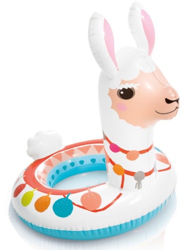 Przejdź do produktu Koło do pływania dmuchane Lama 86x58cm 58221 Intex