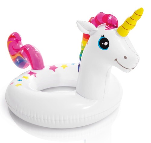 Przejdź do produktu Koło do pływania dmuchane Jednorożec 107x58cm INTEX 58221