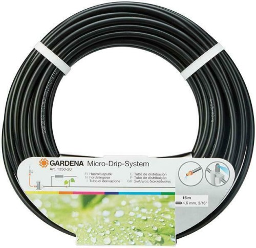 Przejdź do produktu Gardena 1350 Micro Drip rura rozdzielcza 4,6mm 15m 