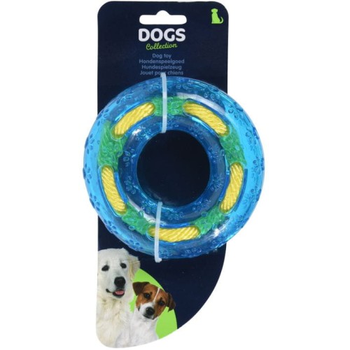 Przejdź do produktu Zabawka dla psa opona 12cm ze sznurkiem 905816