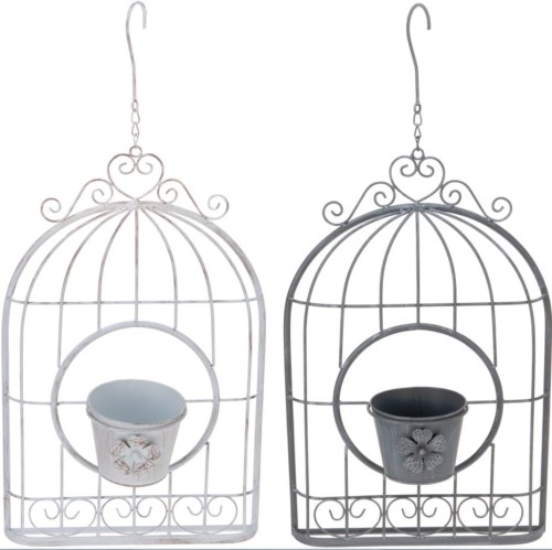 Przejdź do produktu Osłonka metalowa wisząca antyczna 948519