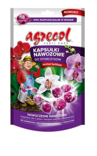 Przejdź do produktu Kapsułki nawozowe ferticaps do storczyków 18szt Agrecol