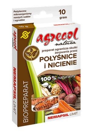 Przejdź do produktu Naturalny środek połyśnice nicienie Nemapsil 10g Agrecol