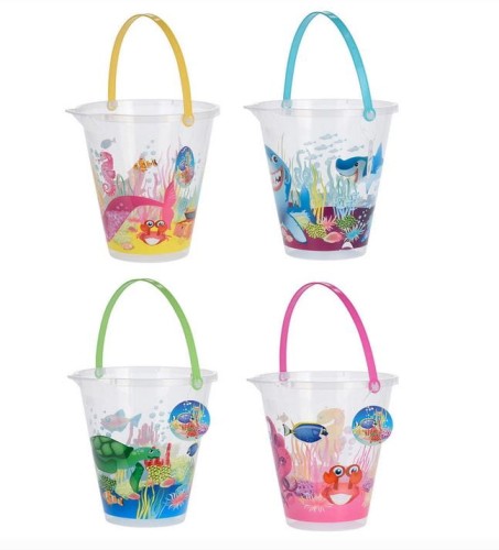 Przejdź do produktu Wiaderko plażowe 4 wzory 151183