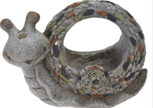 Przejdź do produktu Osłonka ogrodowa Ślimak z MGO 38x23x27cm 964882