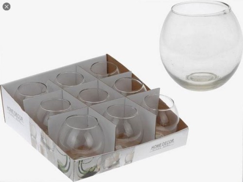 Przejdź do produktu Przezroczysta szklanka 10cm 9 szt 695406