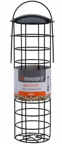 Przejdź do produktu Karmnik dla ptaków metalowy czarny 31,5cm 828665