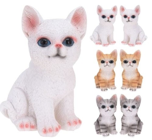 Przejdź do produktu Figurka kot polystone 14cm 482984