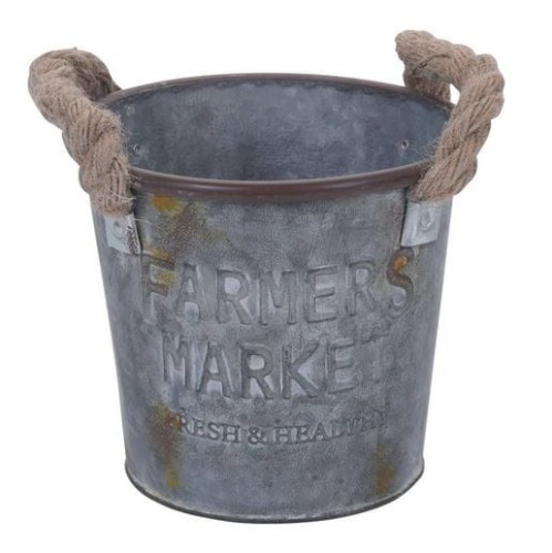 Przejdź do produktu Osłonka ocynkowana wiaderko 16,8cm 488177