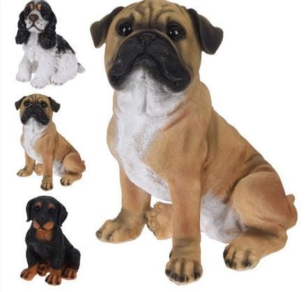 Przejdź do produktu Figurka pies polystone 27cm 403439