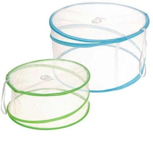 Przejdź do produktu Osłonka na żywność składana klosz zestaw 2szt. 563422