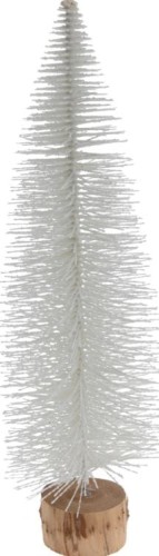 Przejdź do produktu Choinka sztuczna biała na pniu 35cm 938138