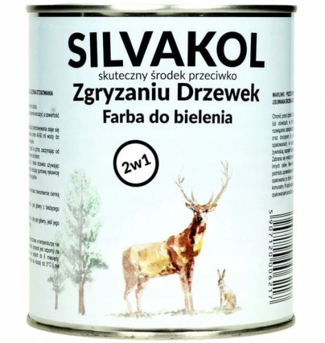 Przejdź do produktu Środek przeciw obgryzaniu drzew zgryzanie przez zwierzynę 0,8l SILVAKOL