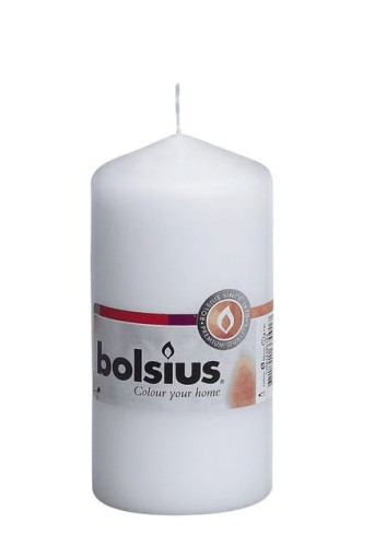 Przejdź do produktu Świeca  bolsius pieńkowa biała 120/60mm 