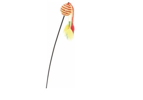 Przejdź do produktu Wędka zabawka dla kota z piłką Wilma 202876