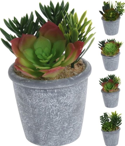 Przejdź do produktu Sztuczny kaktus w doniczce 9x15cm 101359