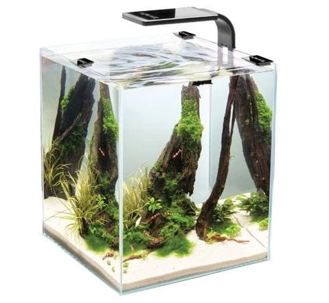 Przejdź do produktu Akwarium zestaw 10l Shrimp set black 20x20x25cm 