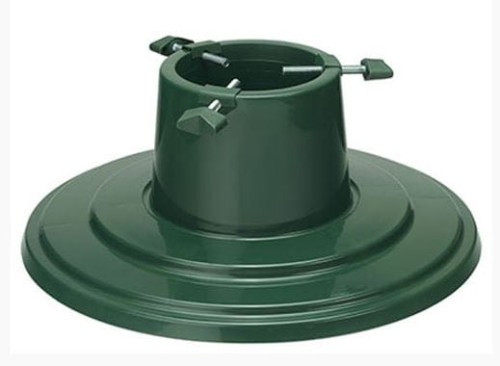 Przejdź do produktu Stojak choinkowy plastik pod choinkę Orbit Fi 10cm okrągły zielony 39,5cm