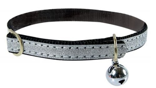 Przejdź do produktu Obroża dla kota z dzwoneczkiem czarna Zolux 438360N