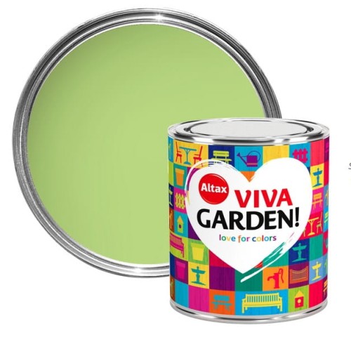 Przejdź do produktu Farba akrylowa do drewna metalu betonu Viva Garden 750ml Limonkowy Ciemiernik