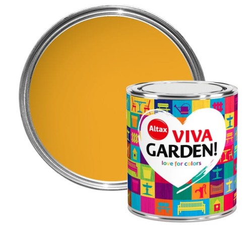 Przejdź do produktu Farba akrylowa Viva Garden 750ml Słonecznikowy Ogród