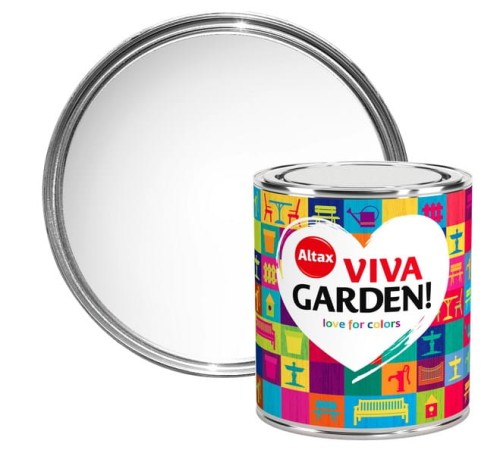 Przejdź do produktu Farba akrylowa Viva Garden 750ml Stokrotka Polna