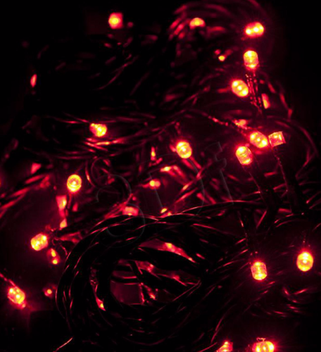 Przejdź do produktu Lampki 180 led czerwone  8x efekt świecenia  335266 zewnętrzne ozdoba 