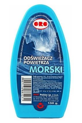 Przejdź do produktu Odświeżacz powietrza w żelu morski 150g ORO
