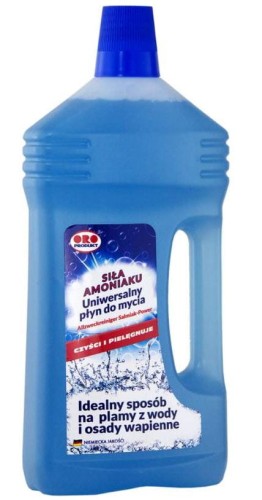 Przejdź do produktu Uniwersalny płyn do mycia SIŁA AMONIAKU 1l ORO