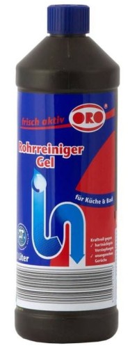 Przejdź do produktu Żel do udrażniania rur kanalizacji 1l ORO 0246