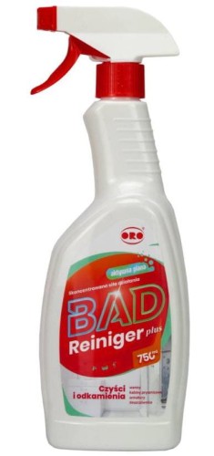 Przejdź do produktu Płyn do czyszczenia i odkamieniania łazienek 750ml ORO