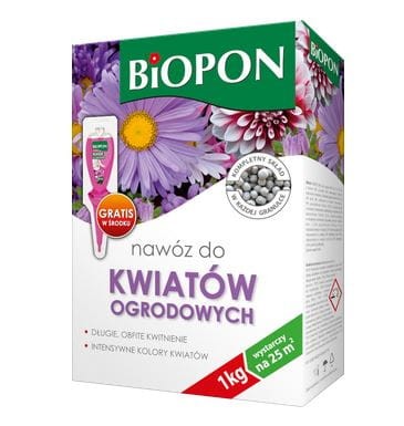 Przejdź do produktu Nawóz do kwiatów ogrodowych 1kg Biopon