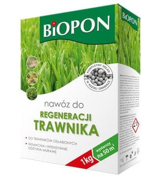 Przejdź do produktu Nawóz do regeneracji trawnika 1kg Biopon