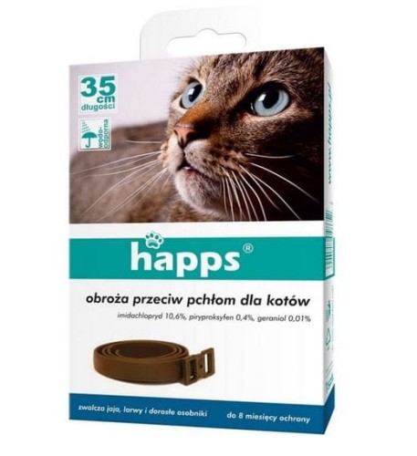 Przejdź do produktu Bros HAPPS obroża dla kota na pchły