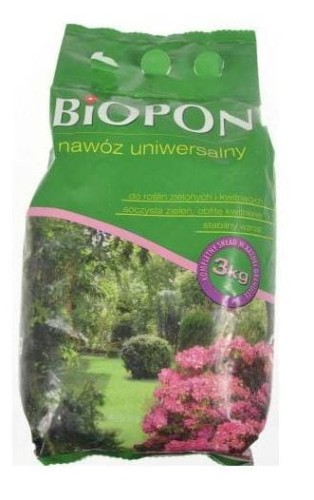 Przejdź do produktu Nawóz uniwersalny 3kg worek Biopon