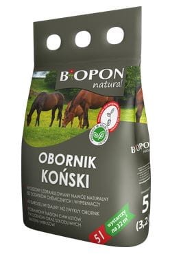 Przejdź do produktu Obornik granulowany koński 5l Biopon