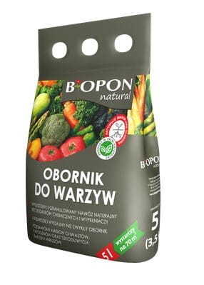 Przejdź do produktu Obornik granulowany do warzyw 5l Biopon