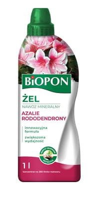Przejdź do produktu Nawóz żel do rododendronów 1l Biopon