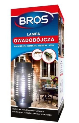 Przejdź do produktu Bros lampa owadobójcza na muchy i komary 