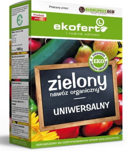 Przejdź do produktu Ekofert nawóz organiczny uniwersalny 1kg