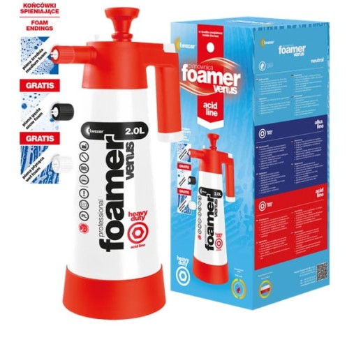 Przejdź do produktu Pianownica ręczna 2 l Venus do kwasów ACID Kwazar